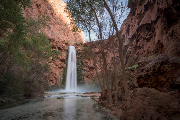 istock Mooney Falls Waterfall, Havasu Falls, Grand Canyon, Arizona 682006704