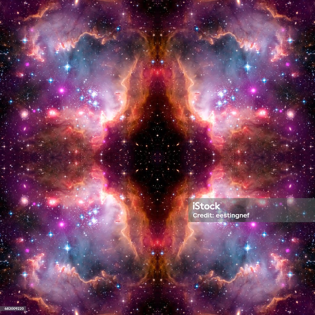 Universe background.Seamless.Elements of this Image Furnished by NASA. Universe background.Seamless colorful pattern.Elements of this Image Furnished by NASA. Abstract Stock Photo