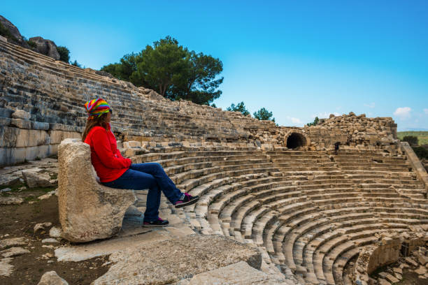 istock Patara ancient city from Kalkan. Kas / Antalya. 682047266