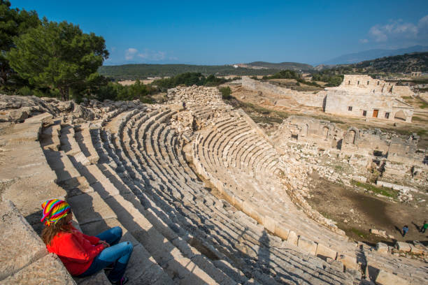 istock Patara ancient city from Kalkan. Kas / Antalya. 682054300