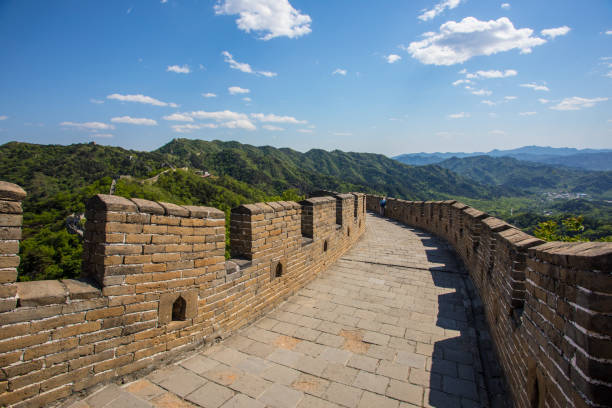 istock Great wall of China,close-up 682057792