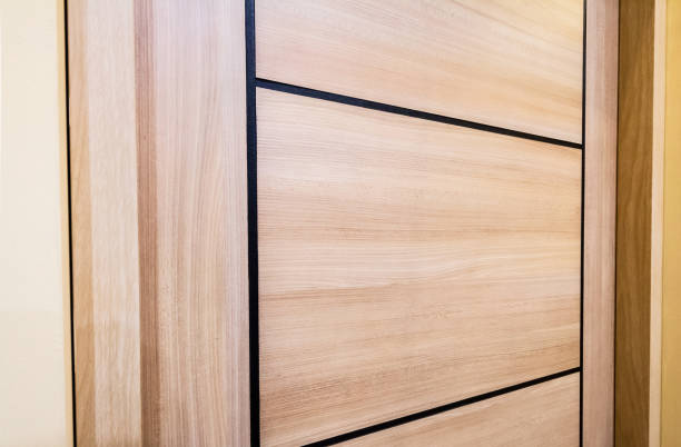 istock wooden door closeup texture 682060888