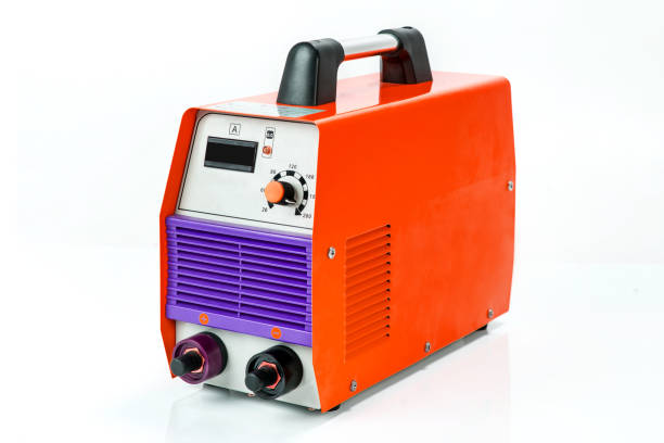 istock The compact inverter welding machine on white background 682061162