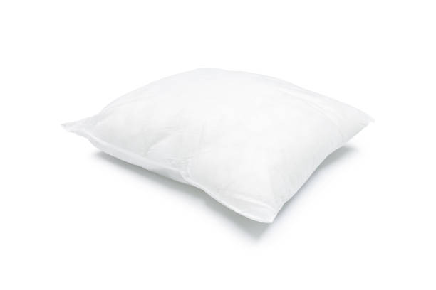 istock Comfortable pillow on isolated background with clipping path for your design. 682061376