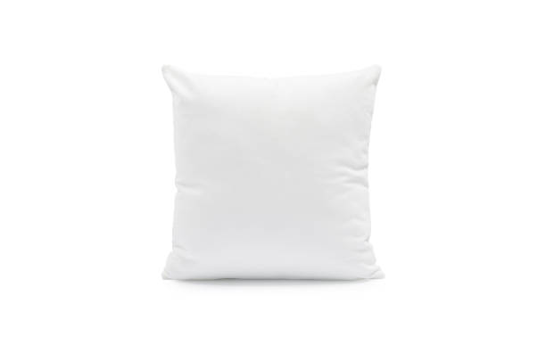 istock Comfortable pillow on isolated background with clipping path for your design. 682067152