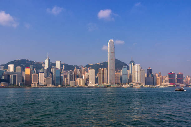 istock Hongkong skyline and skyscraper 682070624