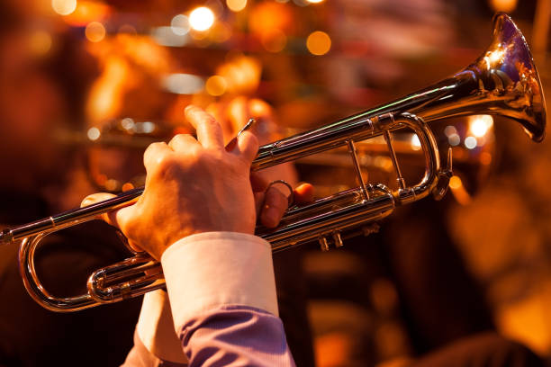 istock Hands of man playing the trumpet 682084888