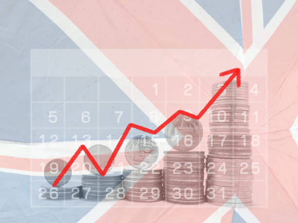istock Coins stack with line graph for finance , business , banking concept. 682087864