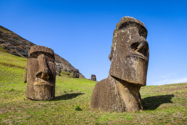 istock Moais statues on Rano Raraku volcano, easter island 682088950