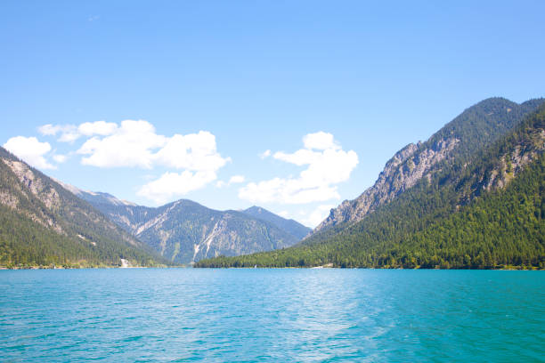 istock View at little lake Plansee, Tirol, Austria 682096594
