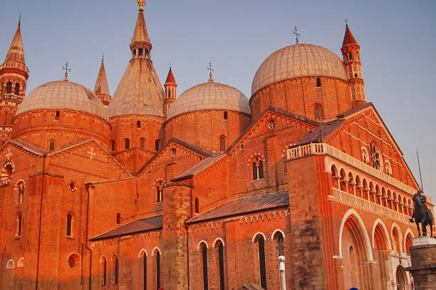istock Basilica del Santo at sunset, Padua 682103264