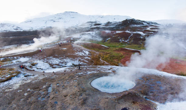 istock Strokkur Geyser, Iceland 682107392