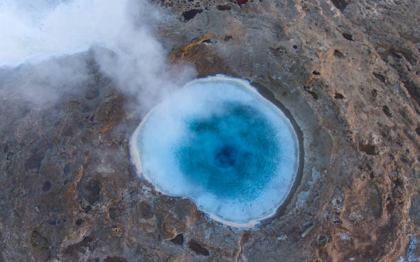 strokkur geyser, ไอซ์แลนด์ - บ่อน้ำร้อน น้ำพุ ภาพสต็อก ภาพถ่ายและรูปภาพปลอดค่าลิขสิทธิ์