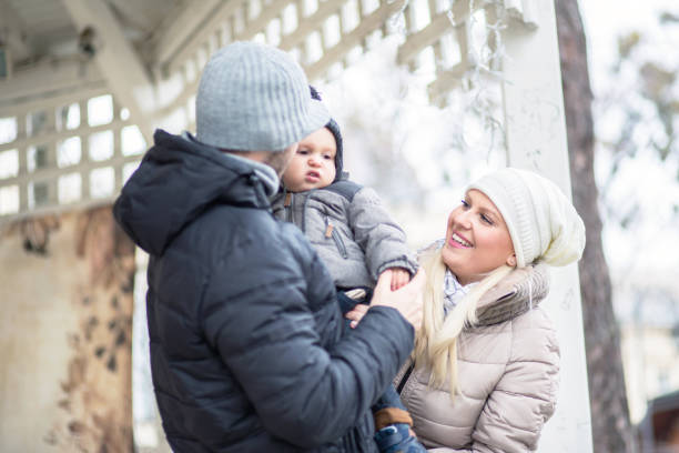istock Young family enjoying outdoor activity together. 682114478