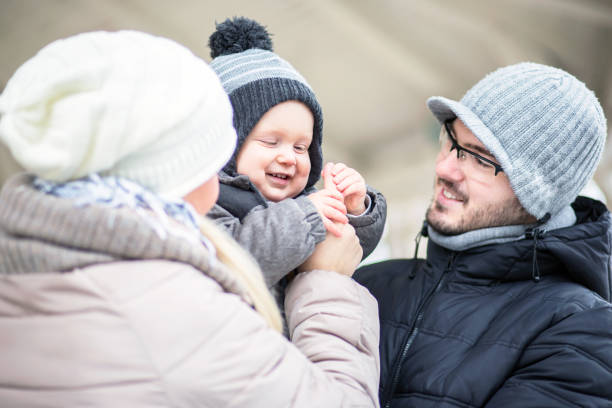 istock Young family enjoying outdoor activity together. 682120028