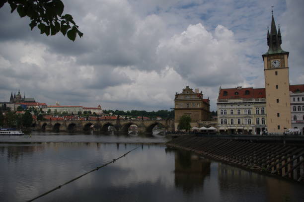 istock Cityscape from Vltava River - Prague 682123278