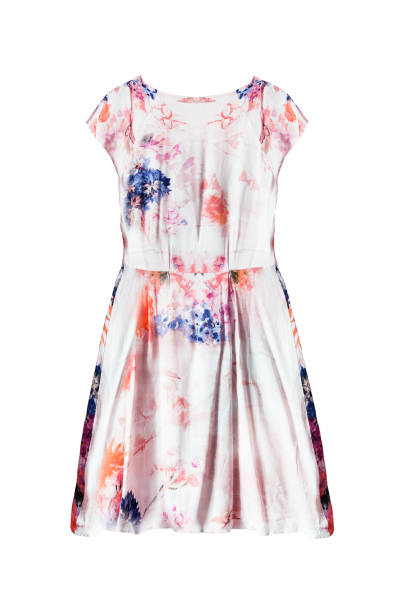 istock Silk dress isolated 682125784