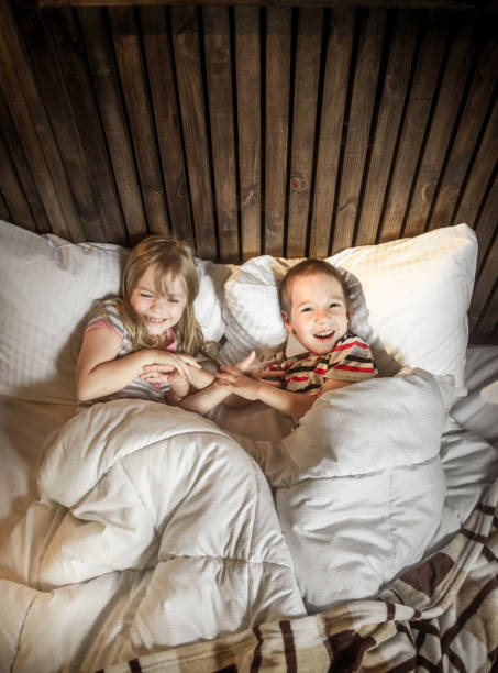 istock Children, Stop Messing Now! It's Time To Sleep 682128954