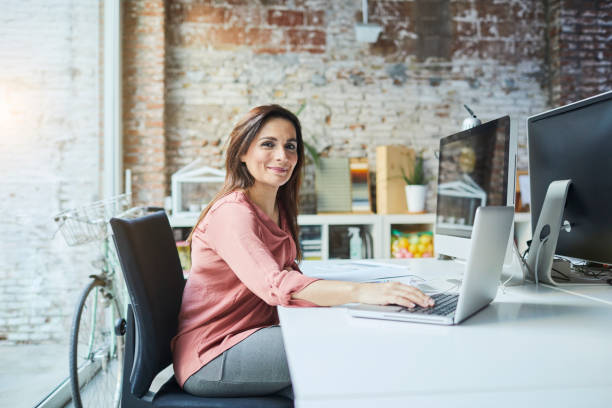 istock Small business, working at the office. 682143870