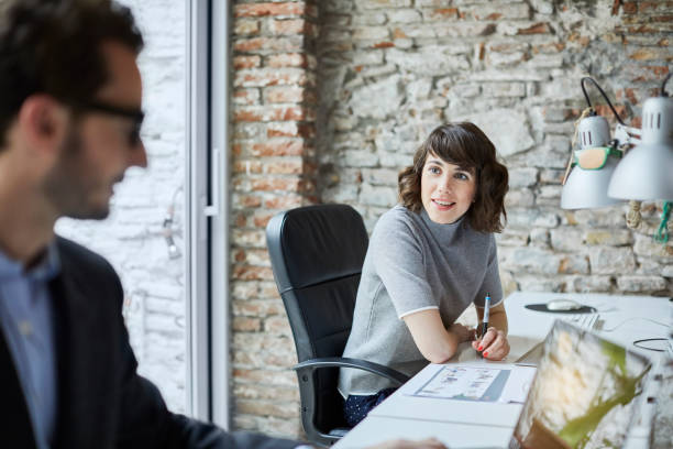 istock Small business, working at the office. 682143950