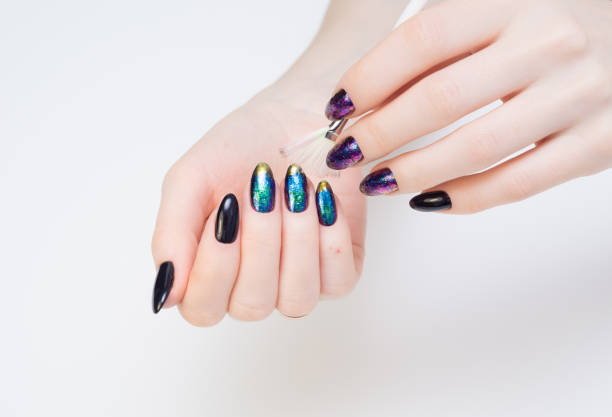 istock Hands and natural nails after ideal clean manicure. 682148432
