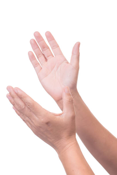 istock female hand isolated on white background 682152178