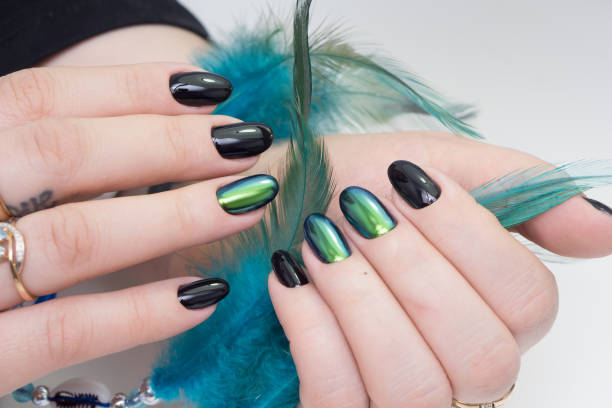 Beautiful woman's hands. Natural nails and manicure. Spa procedure.