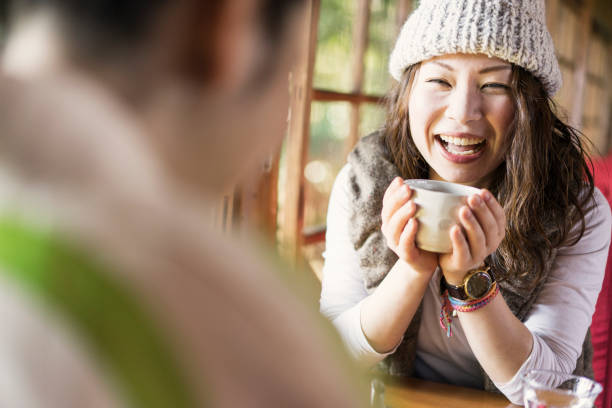 istock Two women relaxing in cafe 682162952