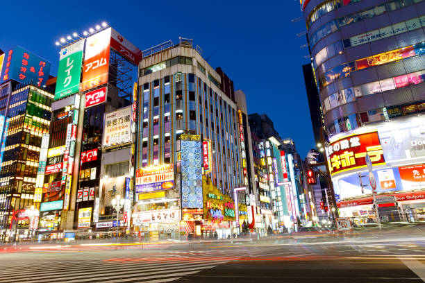 istock Shinjuku Tokyo Japan at night 682175862