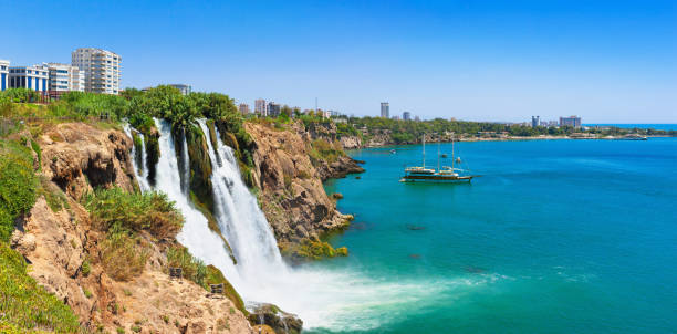Duden waterfall in Antalya Duden waterfall. Lara, Antalya, Turkey Duden stock pictures, royalty-free photos & images