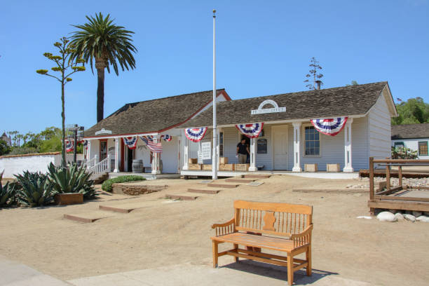 San Diego, California, USA - July 3, 2015: House in the old town of San Diego San Diego, California, USA - July 3, 2015: House in the old town of San Diego 11313 stock pictures, royalty-free photos & images