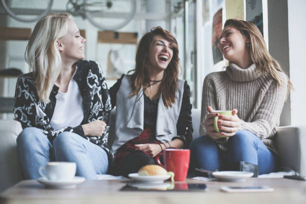istock Three best friends. Young women having conversation. 682200720