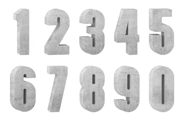 Photo of Concrete numbers