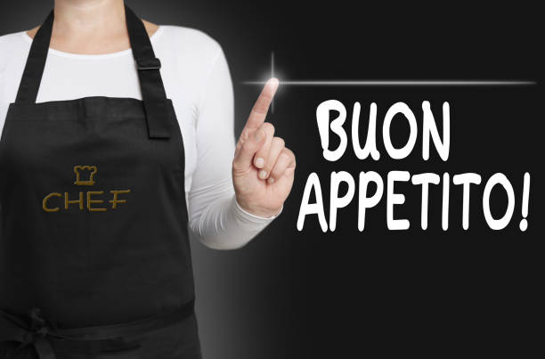 istock buon appetito food touchscreen is operated by cook 682204606