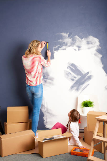 istock Painting wall in new home 682211290