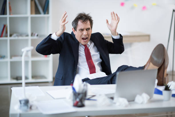istock Mature businessman at workplace 682216940