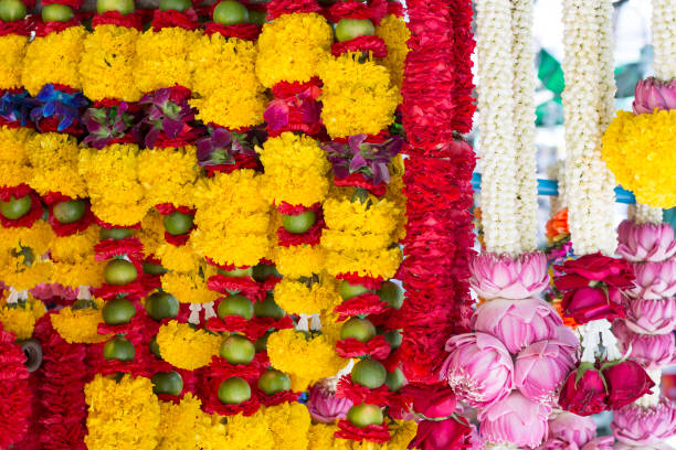 istock Colorful Indian garlands 682222640
