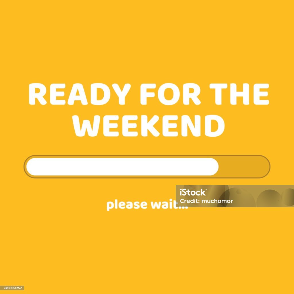 Cold Weekend Loading Loading Weekend Stock Illustration - Download Image Now - Connection ...