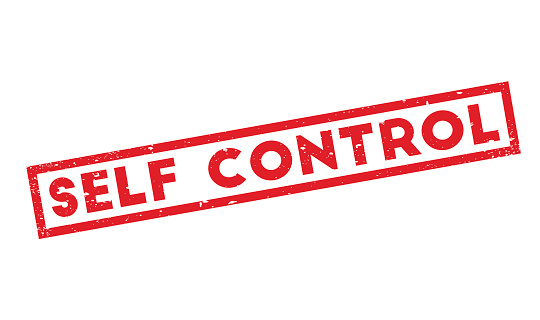 Self Control Rubber Stamp Stock Illustration - Download Image Now ...