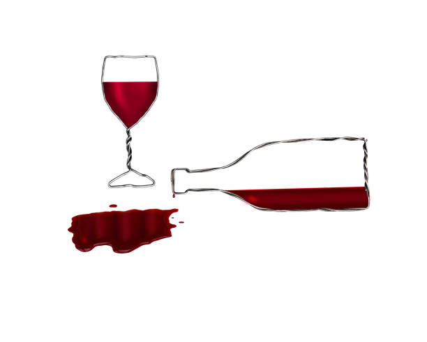 istock Wine in a glass of wire 682224278