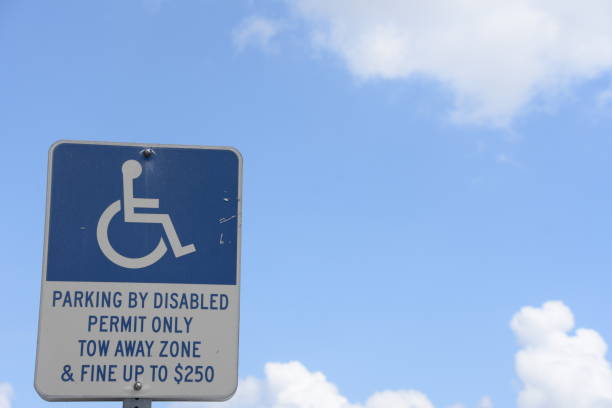 istock Handicapped parking, airport Miami FL 682229456