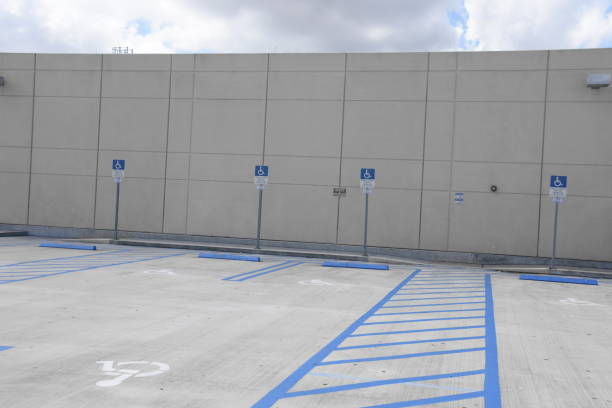 istock Handicapped parking, airport Miami FL 682229760