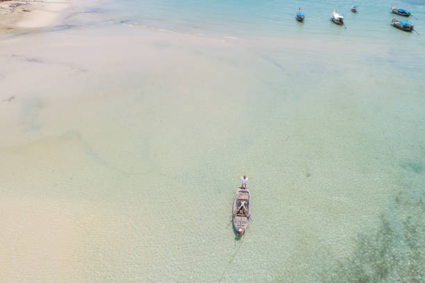 istock High angle view of Idyllic Island 682239438