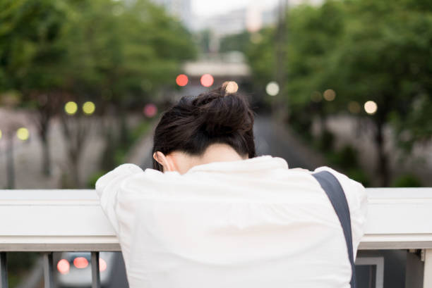 istock Depressed businesswoman 682260838