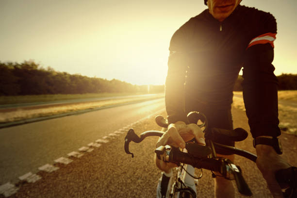 istock The cyclist riding a bike on highway 682268680