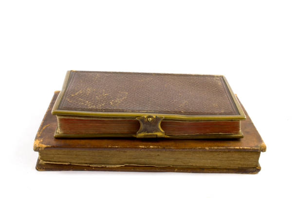 istock Collection of Miniature Books on White Background 682275702