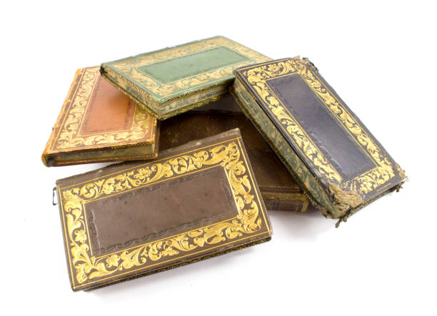 istock Collection of Miniature Books on White Background 682278434
