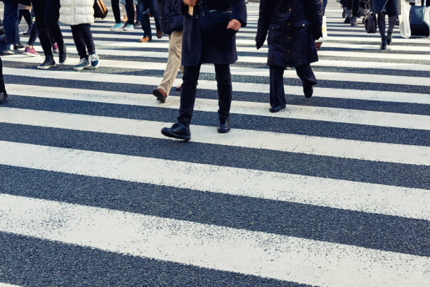 istock Busy pedestrian crossing at Tokyo 682285478