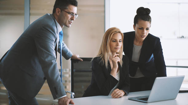istock Modern business life. 682288960