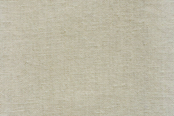istock Hessian sackcloth woven texture pattern background in yellow beige cream brown color tone: Eco friendly raw organic flax cloth fabric textile backdrop: Bag rope thread detailed textured burlap canvas 682298434